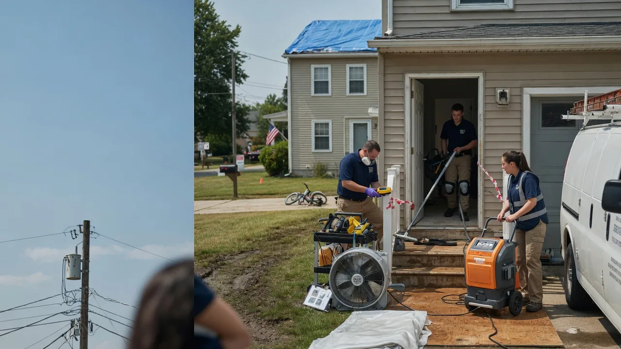 Water Damage Repair in Farmville, VA near me